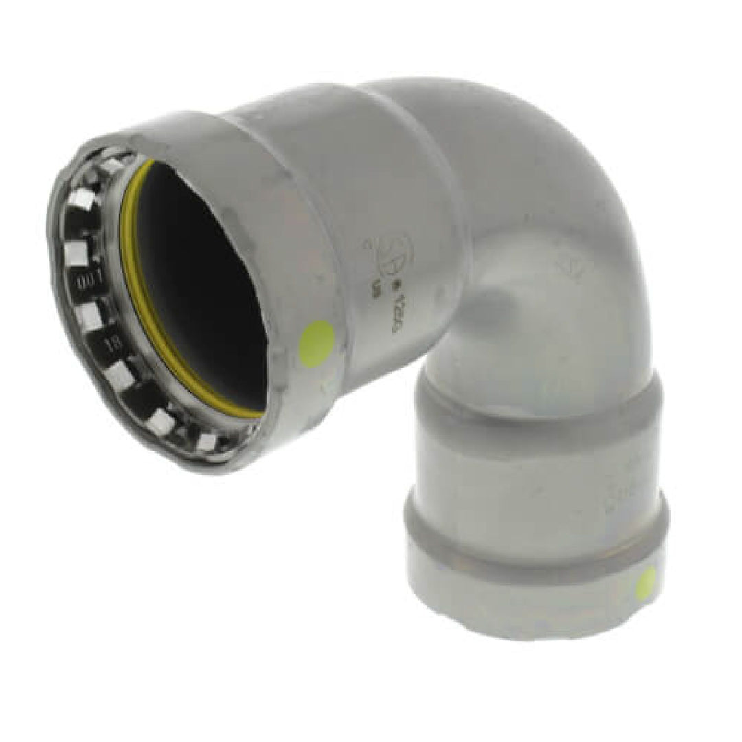 Viega 25206 MegaPress 3/4" 90-degree Stainless Elbow