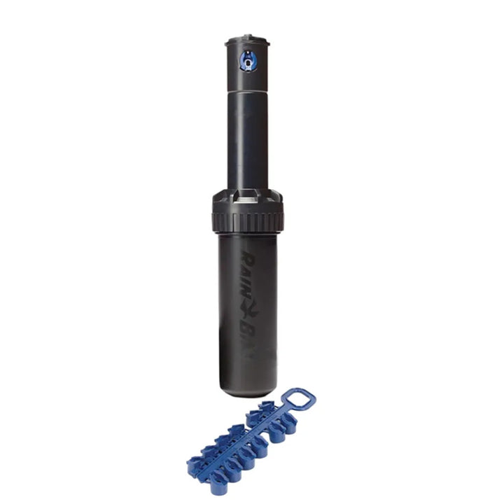 Rain Bird 500 Series 4" Adjustable Arc/Part Circle Pop-Up Sprinkler with Screwdriver and Nozzle Tree, 10-Pack - 5004PC-X10