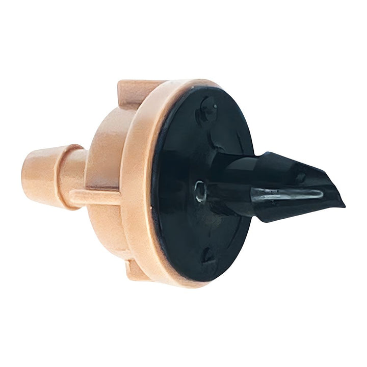 Rain Bird 5.0 GPH Pressure-Compensating Module Drip Emitter, Barb Inlet, Light Brown - PC05