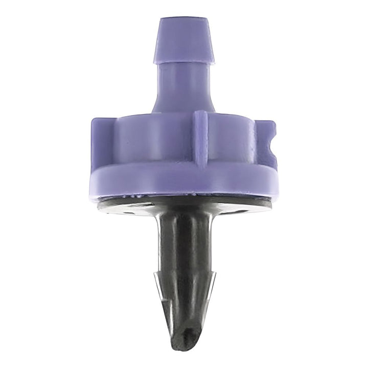 Rain Bird 7.0 GPH Pressure-Compensating Module Drip Emitter, Barb Inlet, Violet - PC07