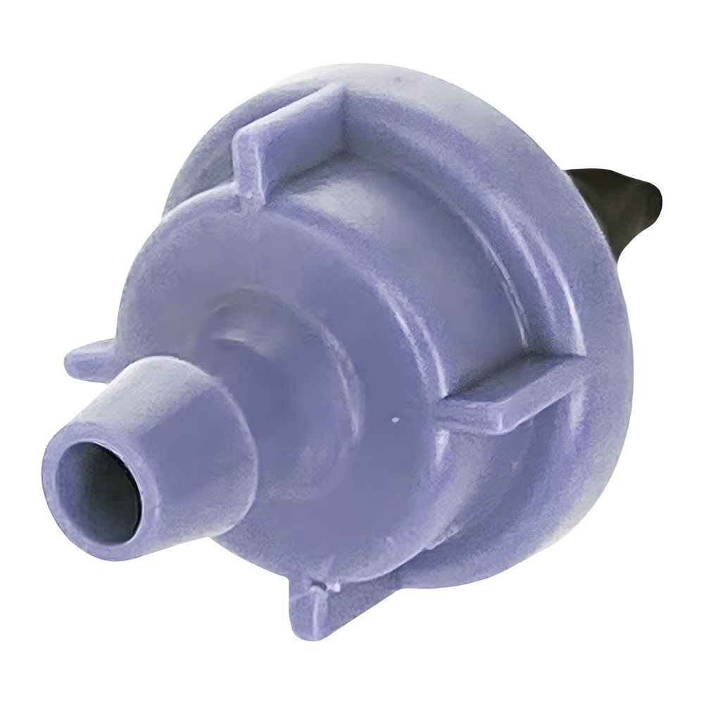 Rain Bird 7.0 GPH Pressure-Compensating Module Drip Emitter, Barb Inlet, Violet - PC07