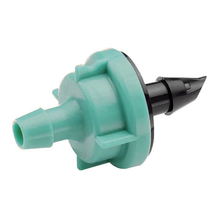 Rain Bird 10.0 GPH Pressure-Compensating Module Drip Emitter, Barb Inlet, Green - PC10