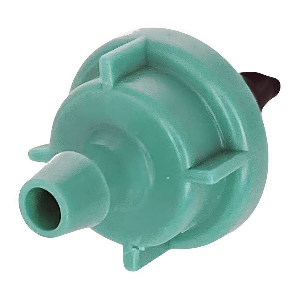 Rain Bird 10.0 GPH Pressure-Compensating Module Drip Emitter, Barb Inlet, Green - PC10