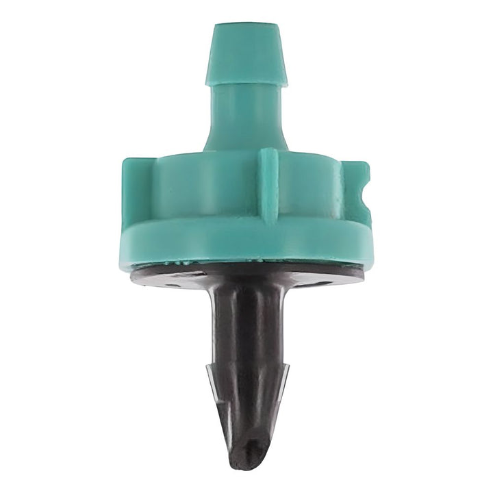 Rain Bird 10.0 GPH Pressure-Compensating Module Drip Emitter, Barb Inlet, Green - PC10
