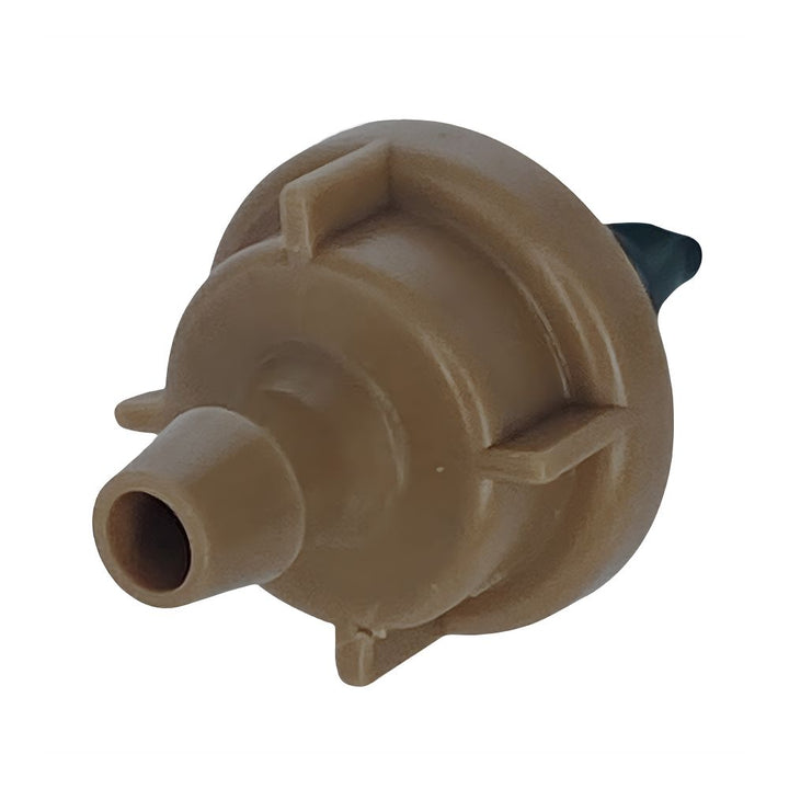 Rain Bird 12.0 GPH Pressure-Compensating Module Drip Emitter, Barb Inlet, Dark Brown - PC12