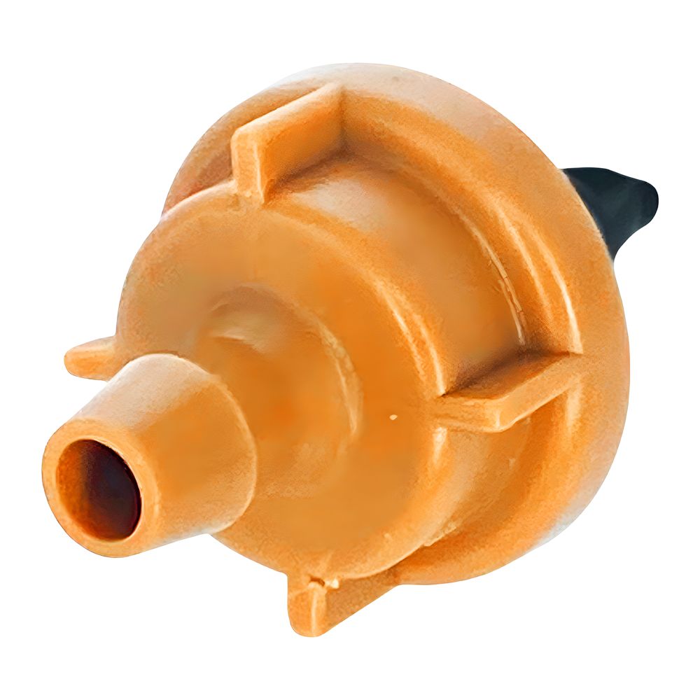 Rain Bird 24.0 GPH Pressure-Compensating Module Drip Emitter, Barb Inlet, Orange - PC24