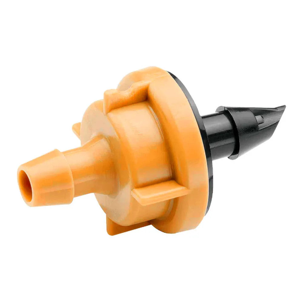 Rain Bird 24.0 GPH Pressure-Compensating Module Drip Emitter, Barb Inlet, Orange - PC24