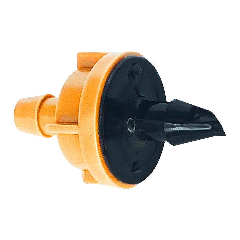 Rain Bird 24.0 GPH Pressure-Compensating Module Drip Emitter, Barb Inlet, Orange - PC24