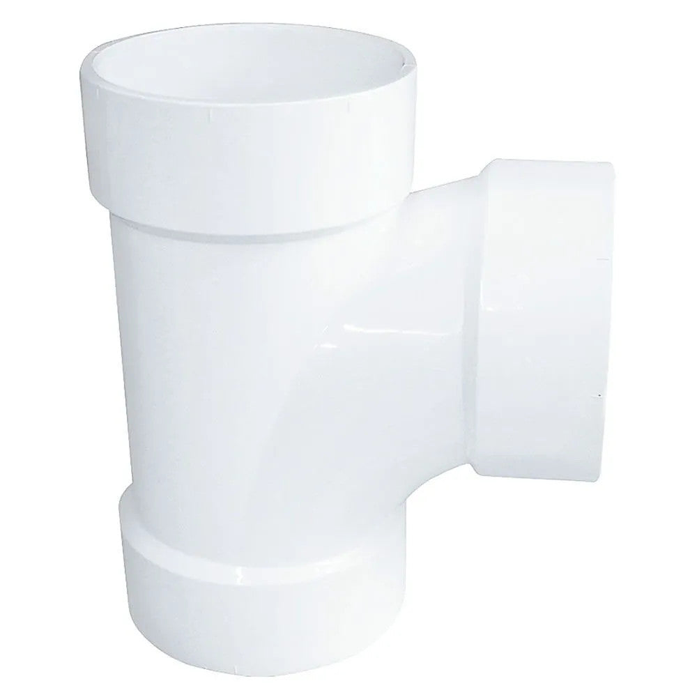 3" PVC Sanitary Tee DWV(Drain Waste and Vent) - Hub