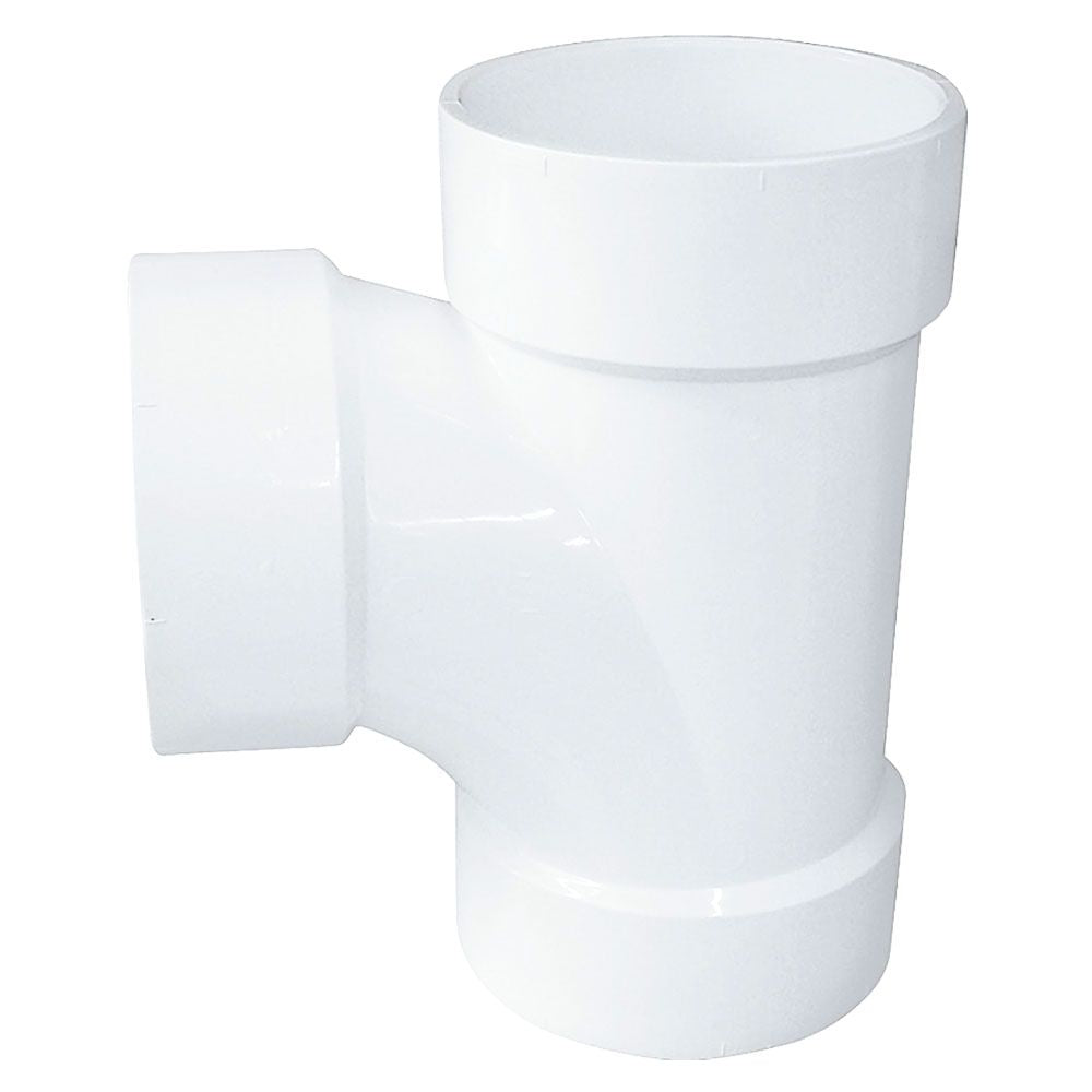 3" PVC Sanitary Tee DWV(Drain Waste and Vent) - Hub