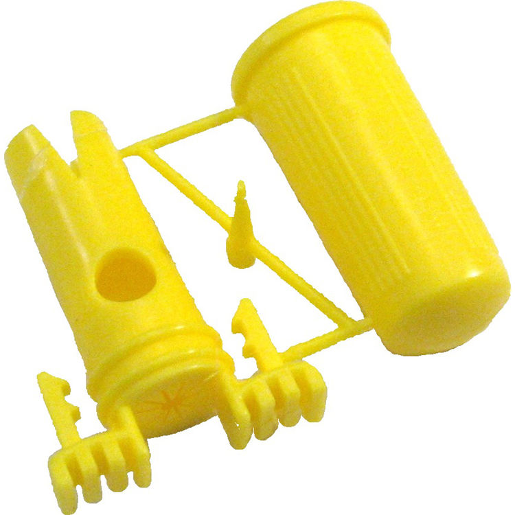 Blazing 24-Pack Snap-Lock Waterproof Wire Connectors, Silicone Filled, Yellow - LV9000