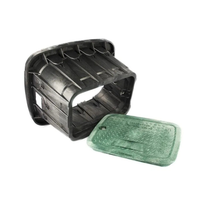 RainBird VB-STD (A11400) Standard Rectangular Valve Box with Green Lid