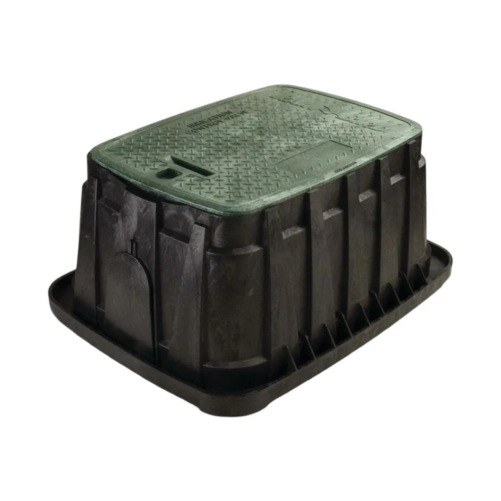 Rain Bird Jumbo Valve Box w/ Green Lid - VBJMB