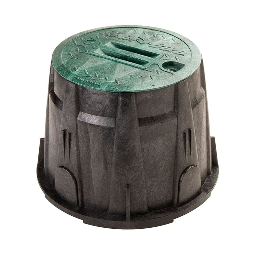 Rain Bird 10" Round Valve Box with Green Lid - VB10RND (A11450)