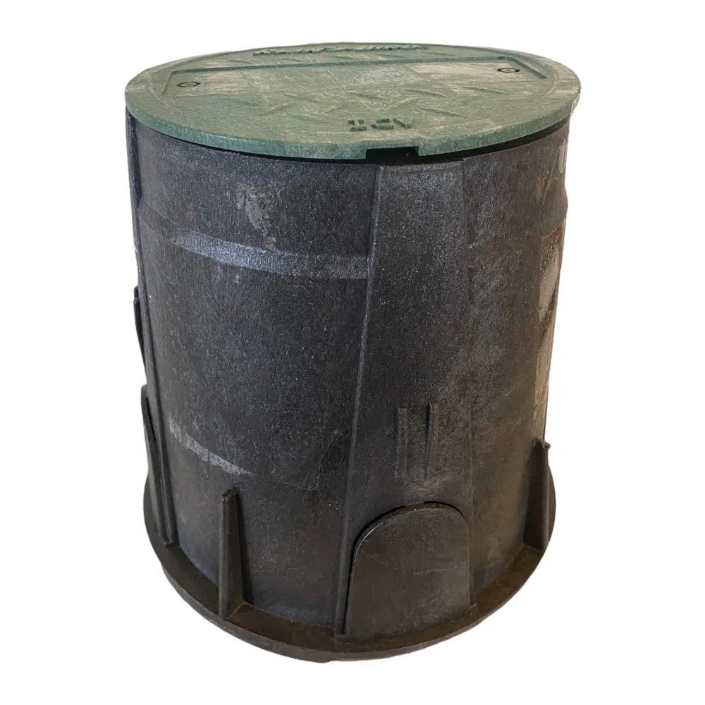 Rain Bird 7" Round Valve Box with Green Lid - VB7RND (A11480)