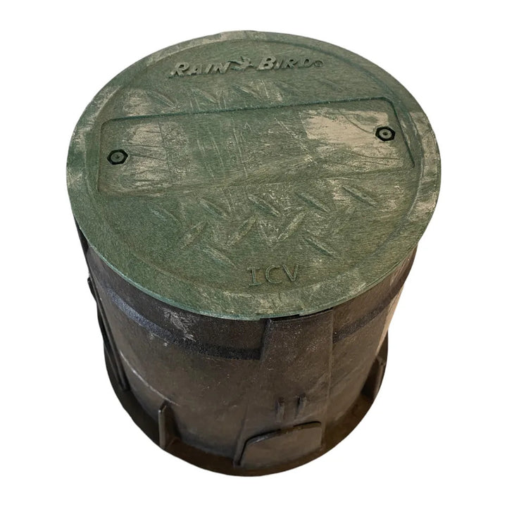 Rain Bird 7" Round Valve Box with Green Lid - VB7RND (A11480)