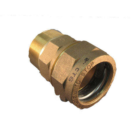 AY McDonald 2" CTS Tough Tube Male Adapter