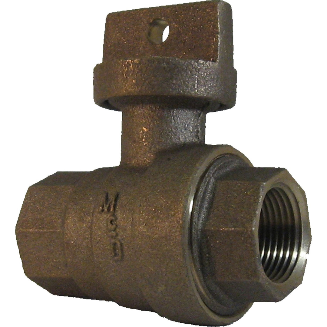 AY McDonald Ball Valve Curb Stop, 3/4-Inch FIP x FIP