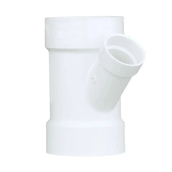 4"x 4"x 2" PVC Wye DWV (Drain Waste and Vent) - Hub
