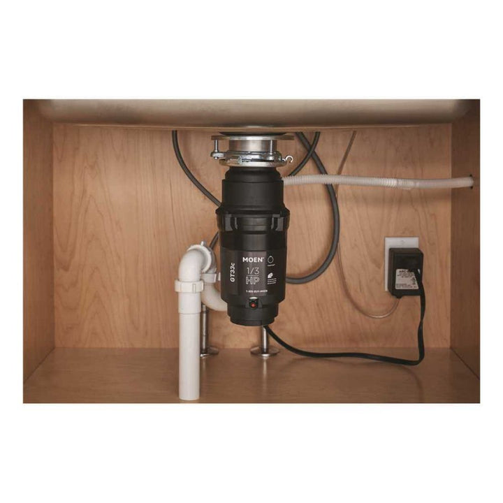 MOEN GT33C 1/3 HP GARBAGE DISPOSAL WITH CORD