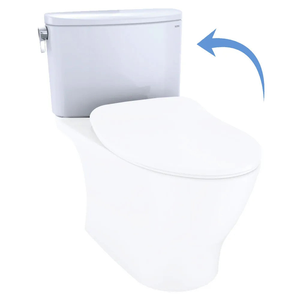 TOTO Nexus Toilet Tank w/ Tornado Flush, Water Saving, 1.28 GPF, Cotton White - ST442EA#01