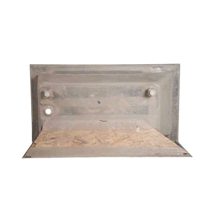 ProStock Acrylic 60" x 32" Alcove Soaker Tub, Left-Hand Drain, White, TAS6032L