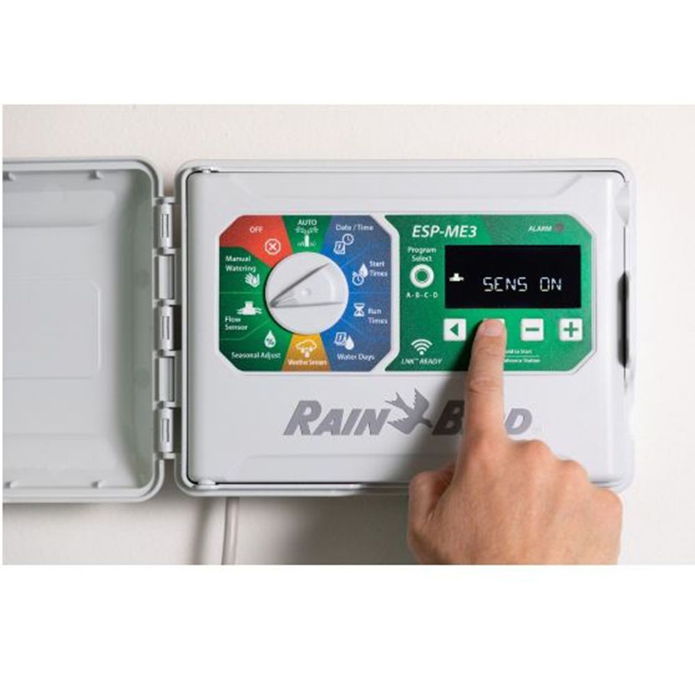 Rain Bird 4- to 22-Station Sprinkler Controller, Indoor/Outdoor, Modular, LNK Wifi Ready - ESP4ME3 (F55410)