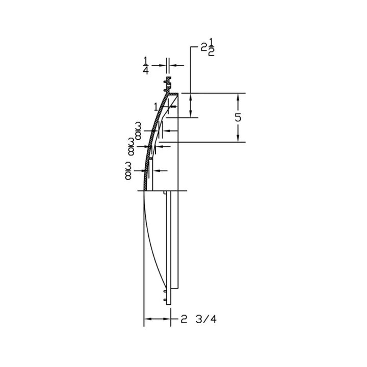 Norwesco 20" Domed Septic Tank Lid with Gasket - 62408