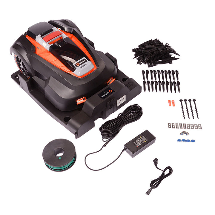MowRo Robot Lawn Mower w/ Install Kit, 9.5" Cutting Width - RM24