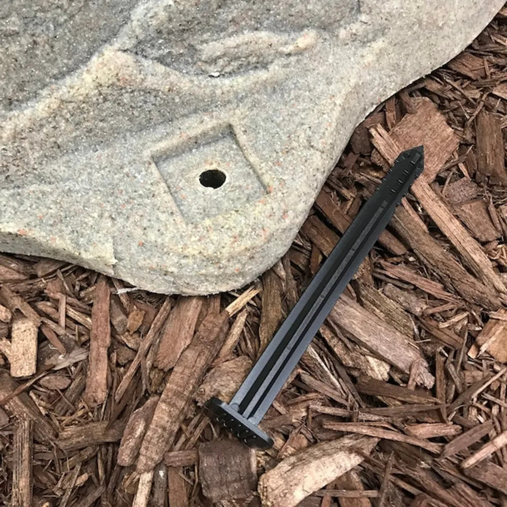 Dekorra 34" L X 32" W X 15" H Riverbed Brown Mock/Artificial Rock Enclosure - 111-RB