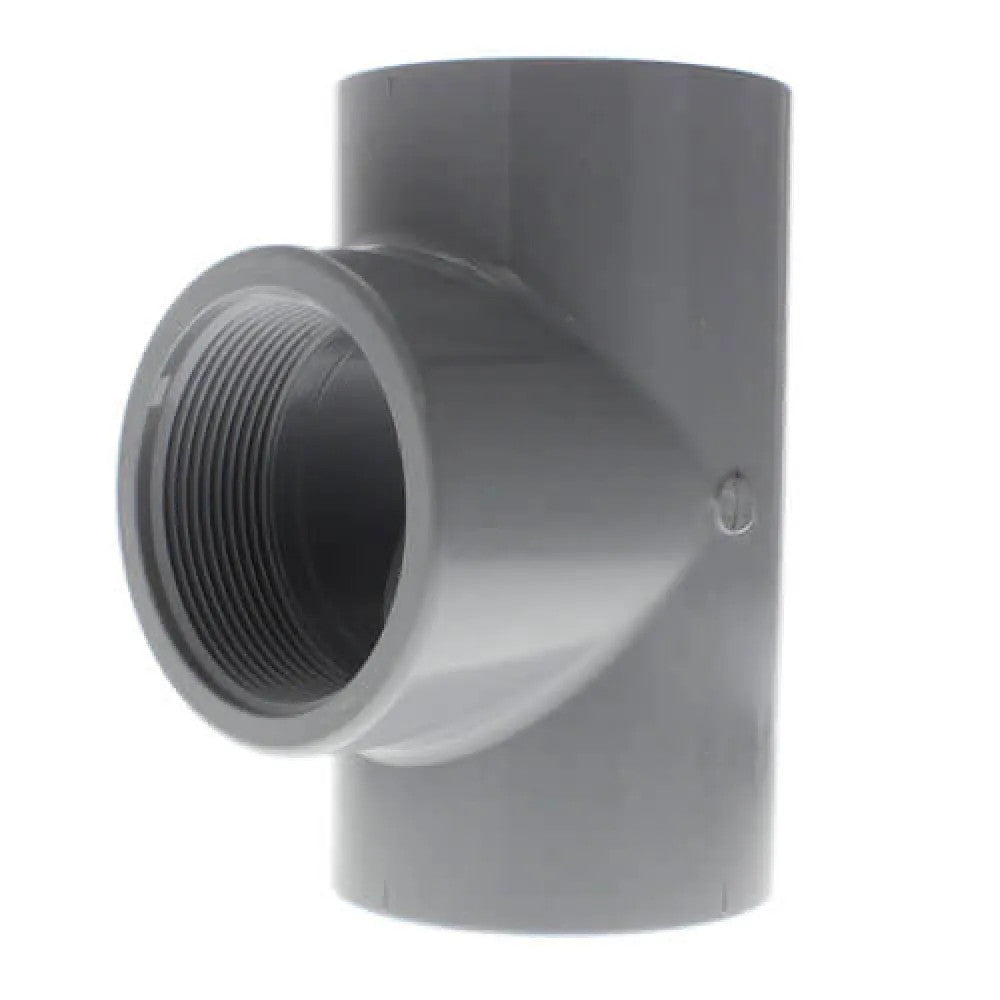 PETT34BBT 3/4" POLY INSERT TEE BARBxBARBxFIP