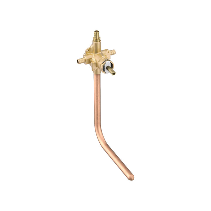 Moen 62380PF M-Pact Posi-Temp Tub/Shower Rough-In Valve, 1/2" Crimp Ring PEX w/ CC Tub Drop, Pressure-Balancing