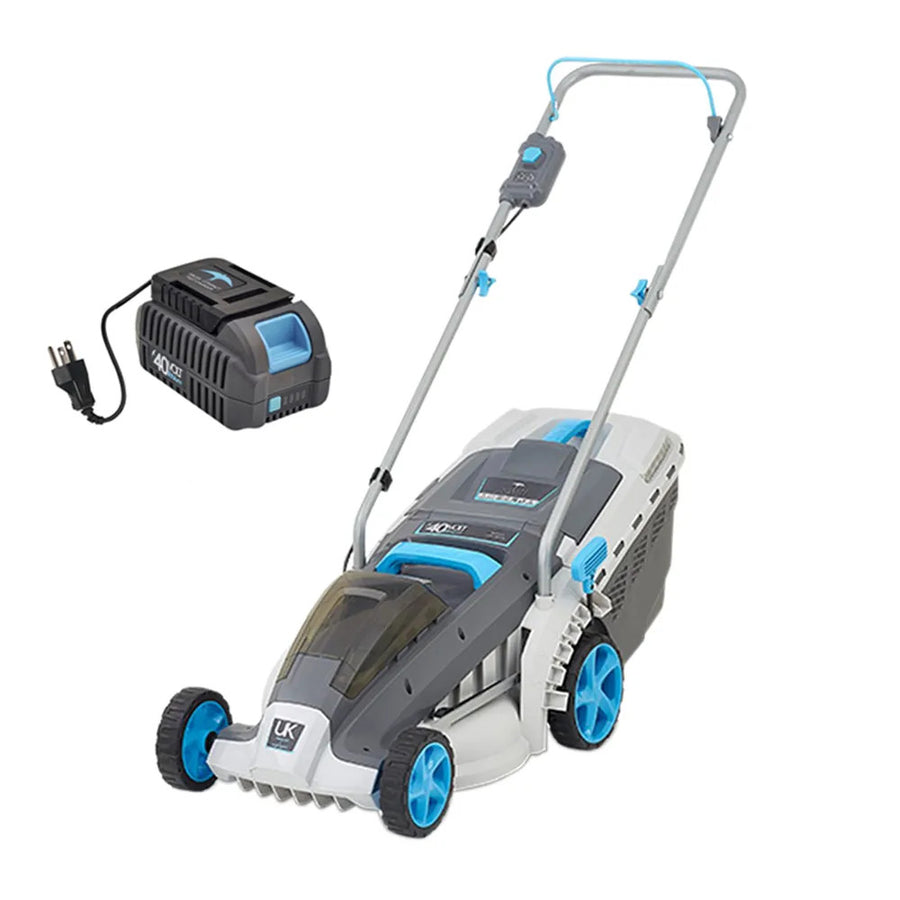 Swift 40V 15" Cordless Wide Lawn Mower with Battery and Charger - EB137CD2