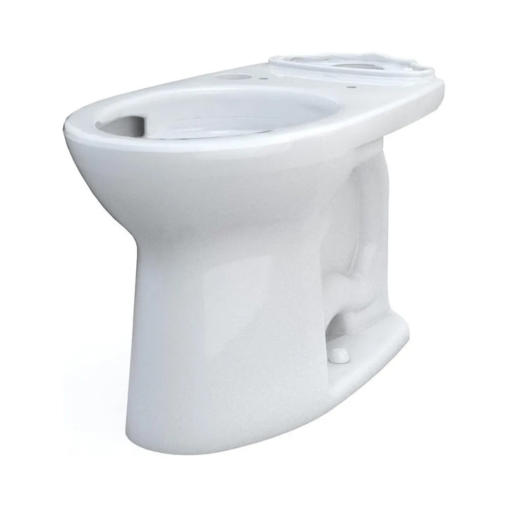 TOTO Drake Elongated Universal Height Toilet Bowl, CEFIONTECT, 12" Rough-in, Cotton White - C776CEFGT40#01