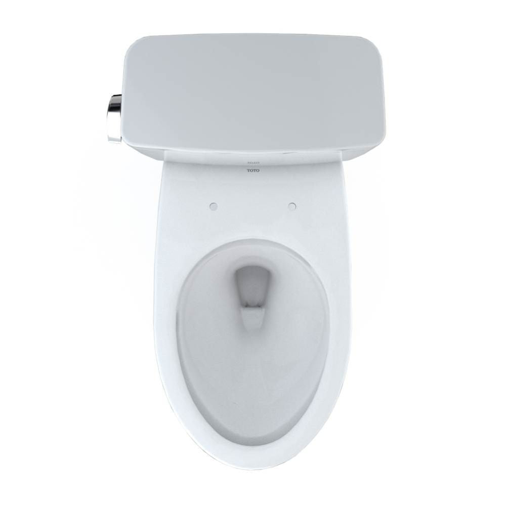 TOTO 21 Drake Universal Height Two-Piece Elongated Toilet, TORNADO Flush, CEFIONTECT, 1.6 GPF, 12" Rough-In, Cotton White - CST776CSFG#01