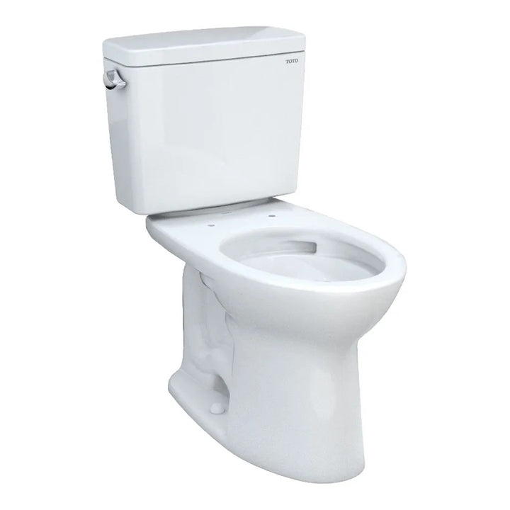 TOTO 21 Drake Universal Height Two-Piece Elongated Toilet, TORNADO Flush, CEFIONTECT, 1.6 GPF, 12" Rough-In, Cotton White - CST776CSFG#01
