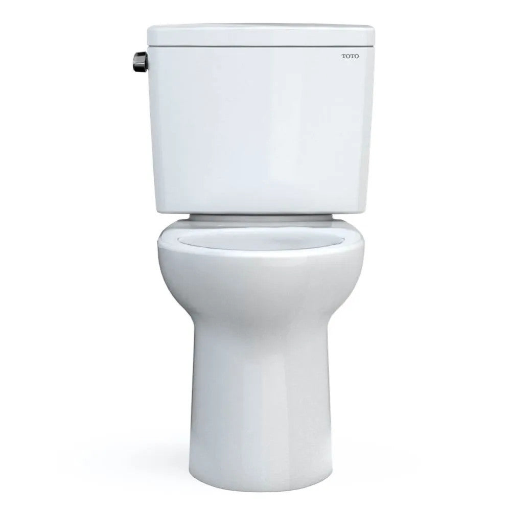 TOTO Drake Two-Piece Toilet, CEFIONTECT, TORNADO FLUSH, 1.6 GPF, Less Seat, Cotton White - CST776CSG#01