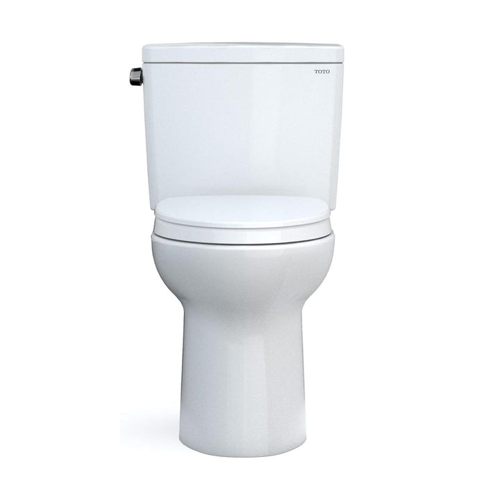 TOTO MS776124CSG#01 21 Drake Elongated 1.6 gpf Tornado Flush Toilet with CeFiONtect - Cotton White