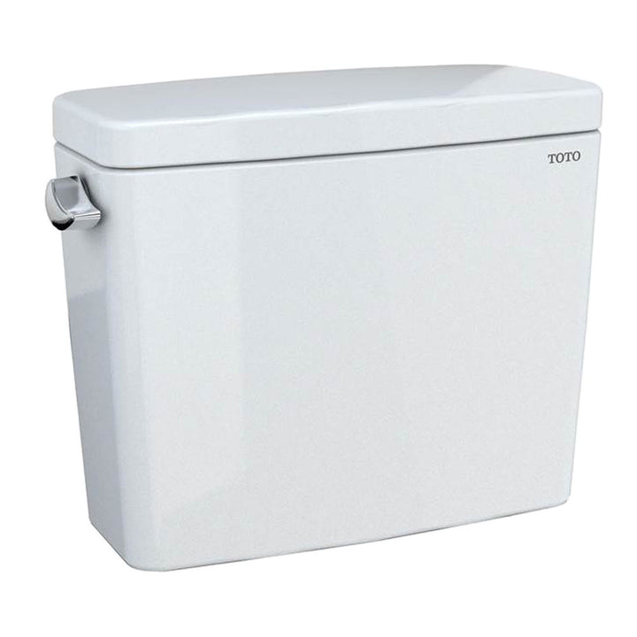 TOTO 21 Drake Toilet Tank and Cover, Eco-Performance, 1.28 gpf, with CeFiONtect, Cotton White - ST776EA#01