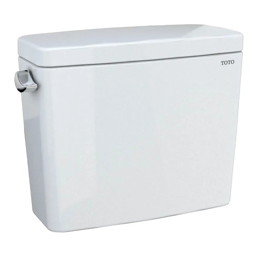 TOTO 21 Drake Toilet Tank and Cover, 1.6 gpf with CeFiONtect, Cotton White - ST776SA#01