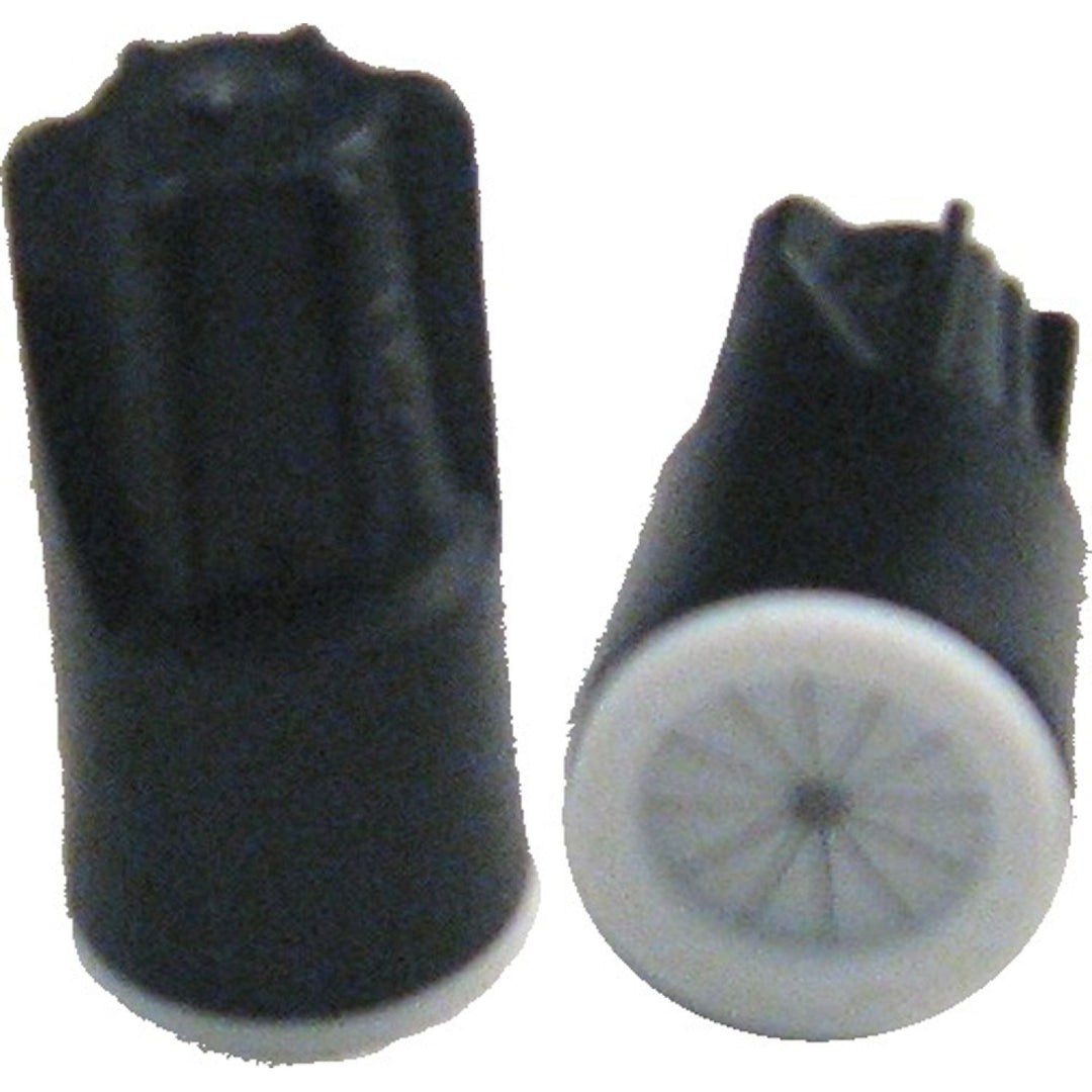 Black and White Wire Connector Small Silicon Filled
