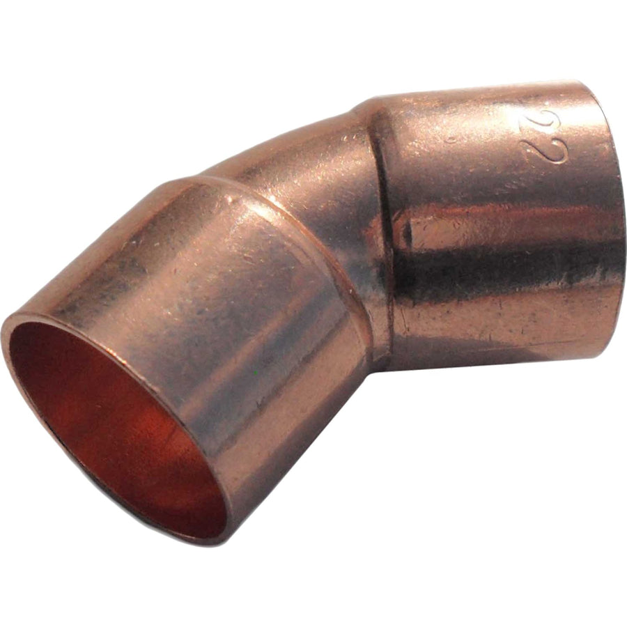 3/4" Copper 45deg Elbow