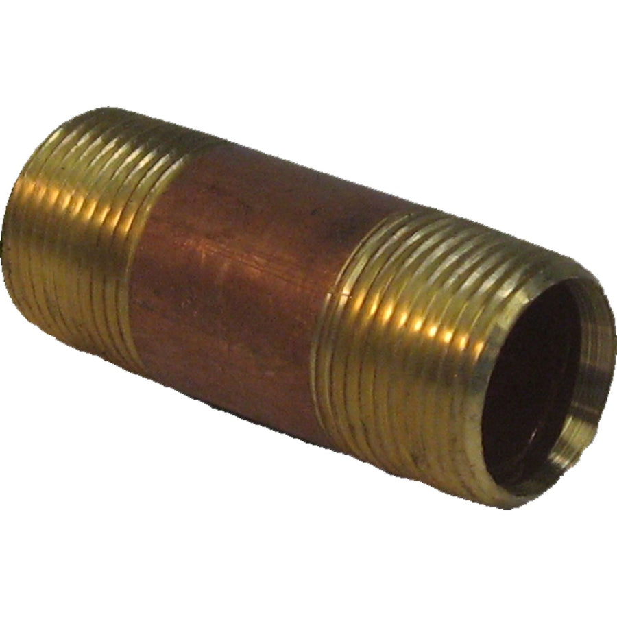1" x 2" Brass Nipple