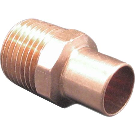 3/4" Copper Street Male Adapter