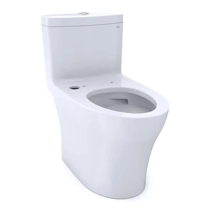 TOTO Aquia IV One-Piece Elongated Toilet, Sanagloss, WASHLET+, Cotton White - CST646CEMFGNAT40#01