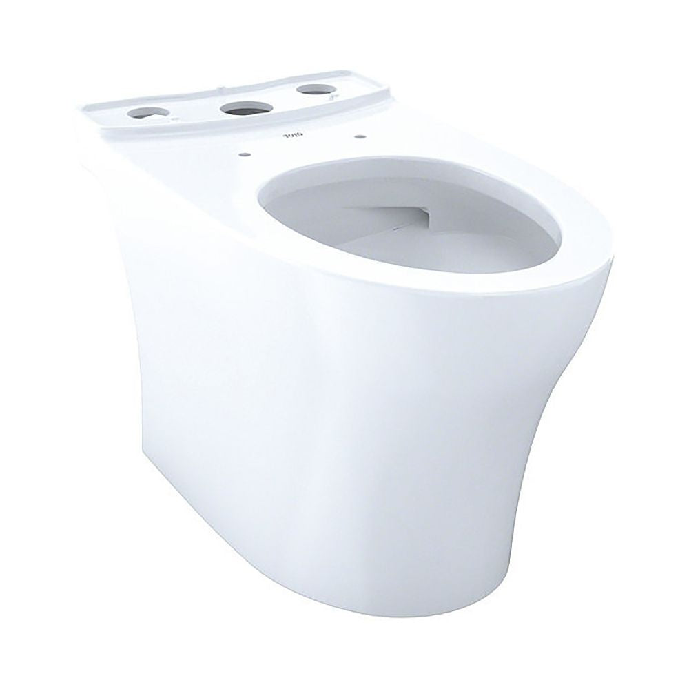 TOTO Aquia IV Elongated Toilet Bowl Only, ADA, Cotton White - CT446CEFGN#01
