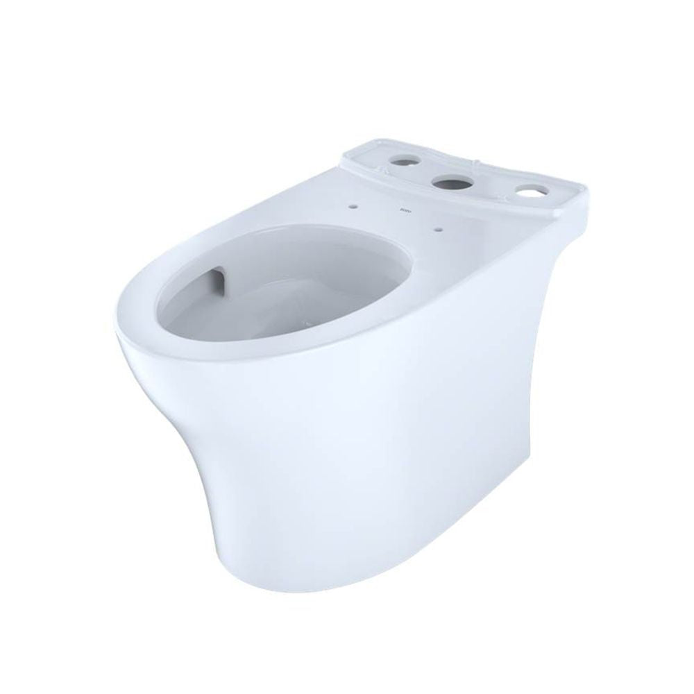 TOTO Aquia IV Elongated Toilet Bowl Only, ADA, Cotton White - CT446CEFGN#01