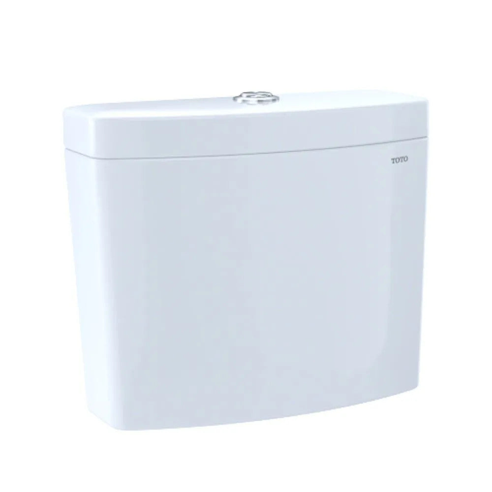 TOTO Aquia IV Toilet Tank Only, Dual-Flush, Auto-Flush Ready, Cotton White - ST446EMNA#01