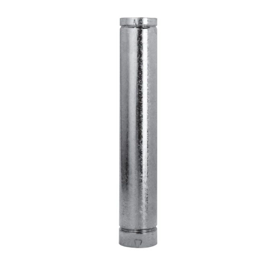 M&G Duravent 4" B-Vent Round Rigid Pipe with 24" Length - 4BV24