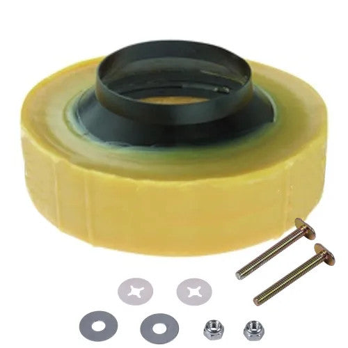 Toilet Wax Ring with Bolts, Extra Thick